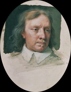 Miniatyr av Oliver Cromwell (uferdig) (se også 67602)